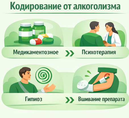 кодирование от алкоголизма в Калаче Санати
